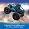 City Blue Monster Truck Off-Road Toy Playset with a Driver Minifigure